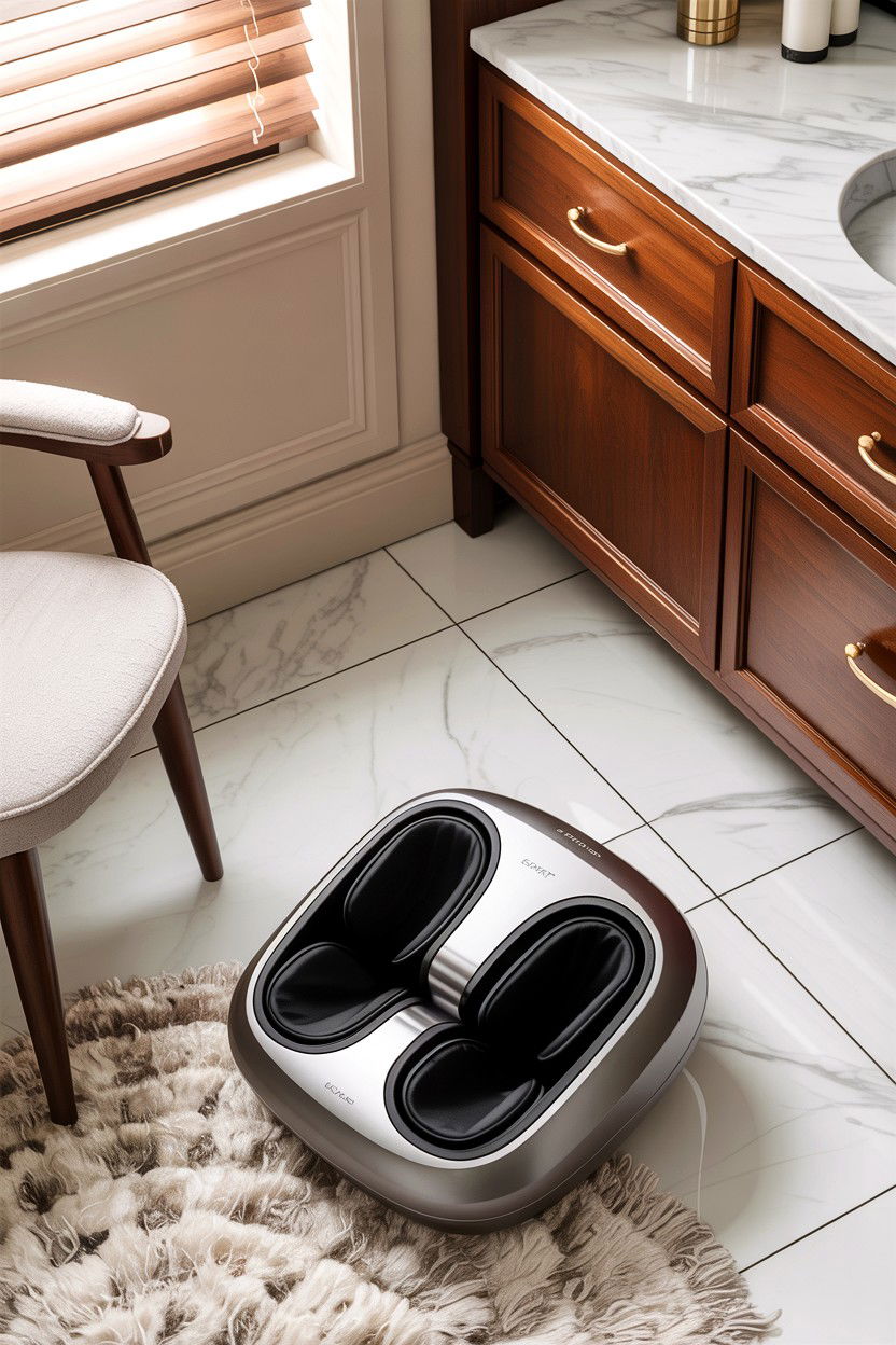 Smart Foot Massager - 30 bathroom automation ideas