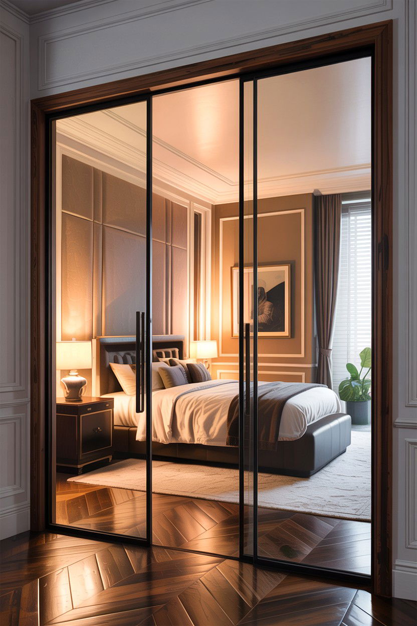 Smart Glass Door Bedroom - 30 bedroom glass doors