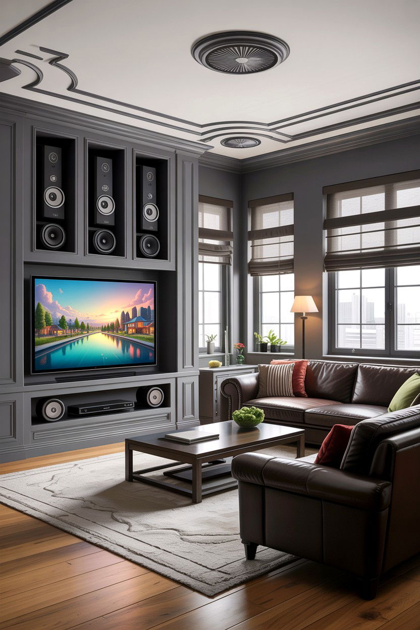 Smart Home Integrated Living Room - 30 high end living room ideas