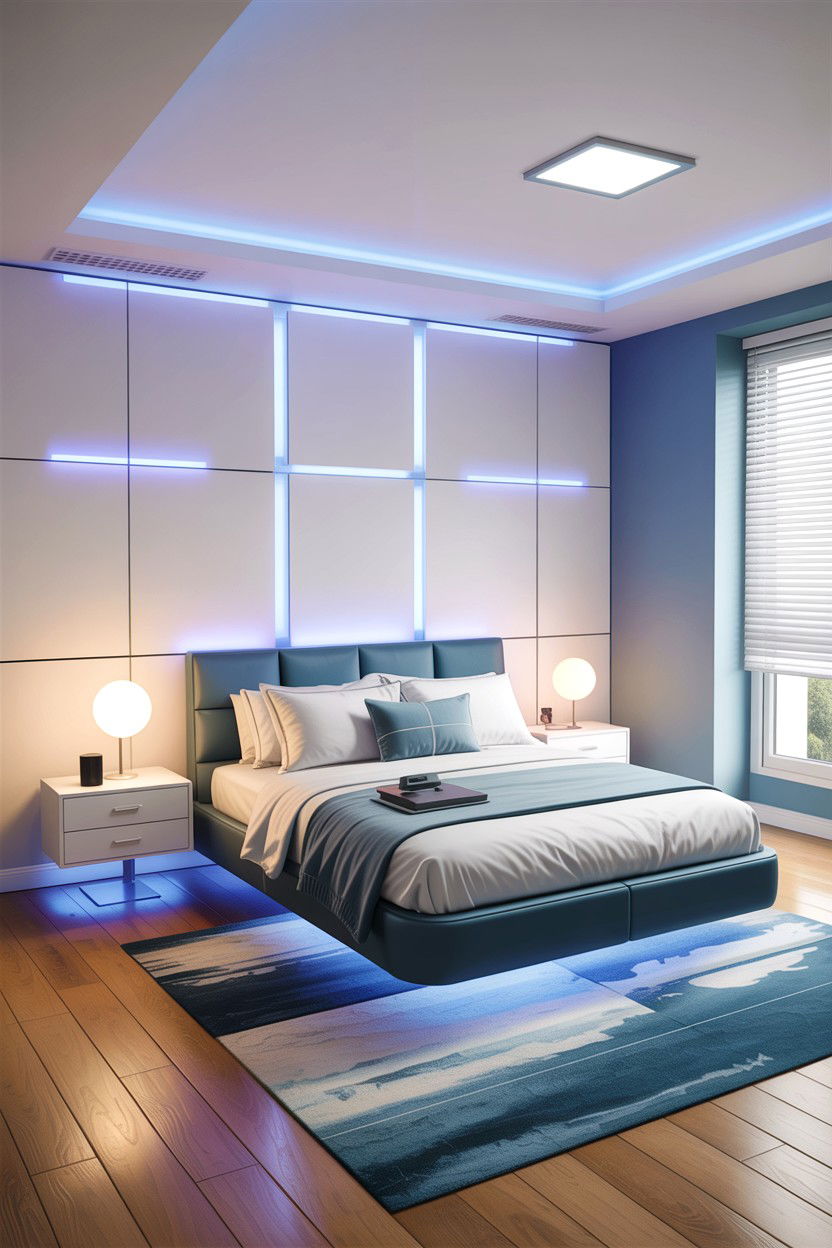 Smart Lighting System - 30 bedroom dimmer lights ideas