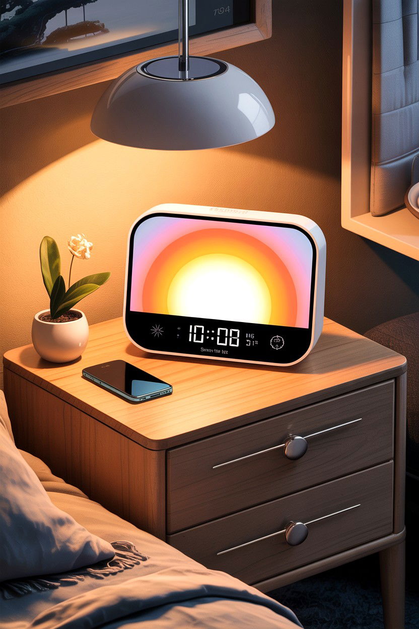 Smart Sunrise Alarm Clock - 30 bedroom sunrise alarm clocks