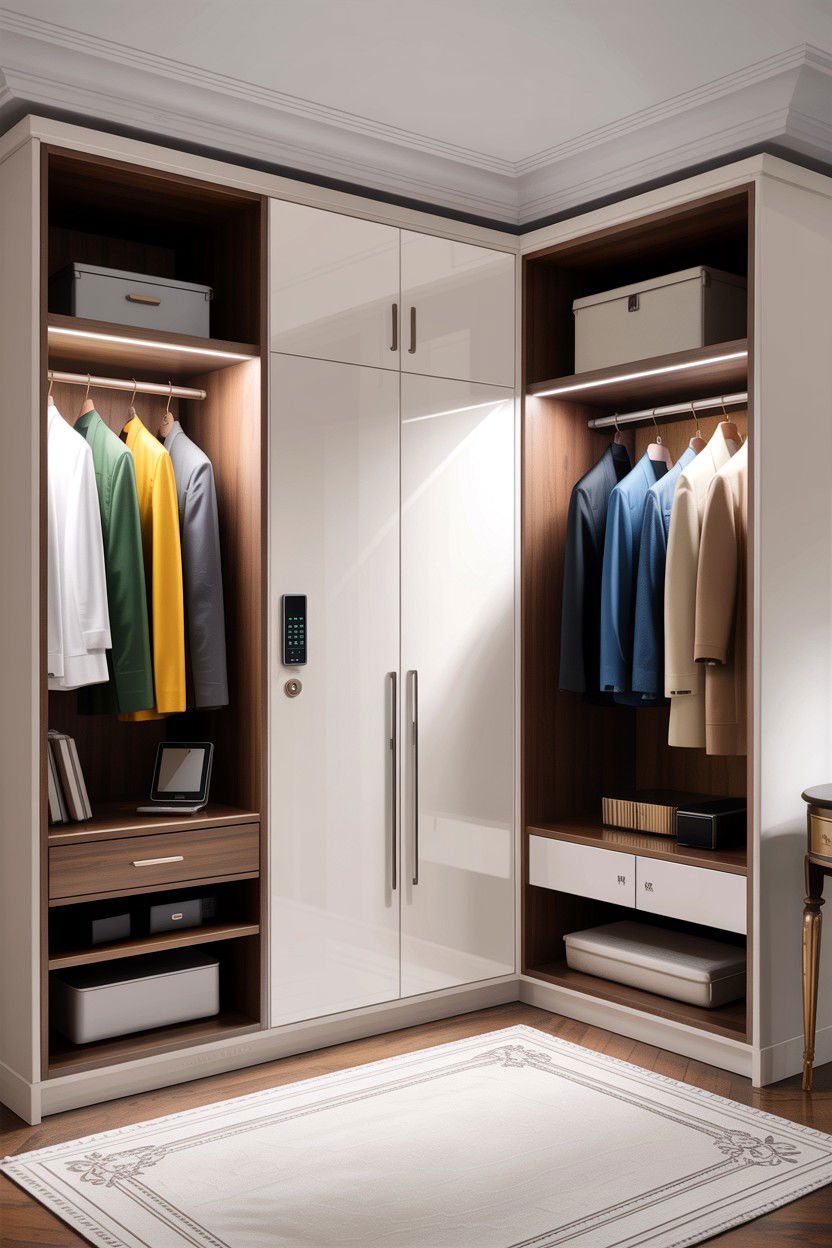 Smart Wardrobe - 30 bedroom wardrobes