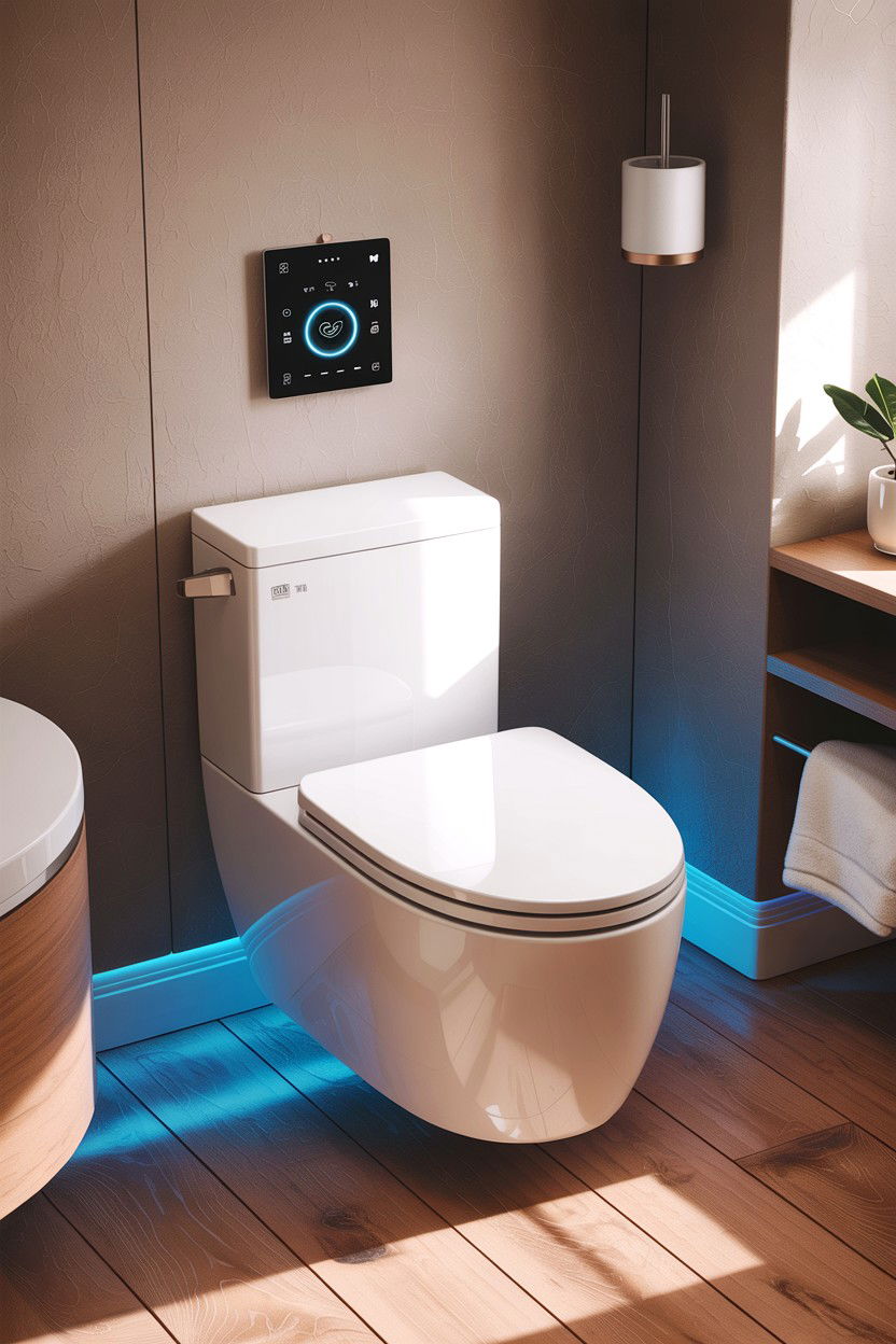 Smart bidet toilet - 30 home spa bathroom ideas