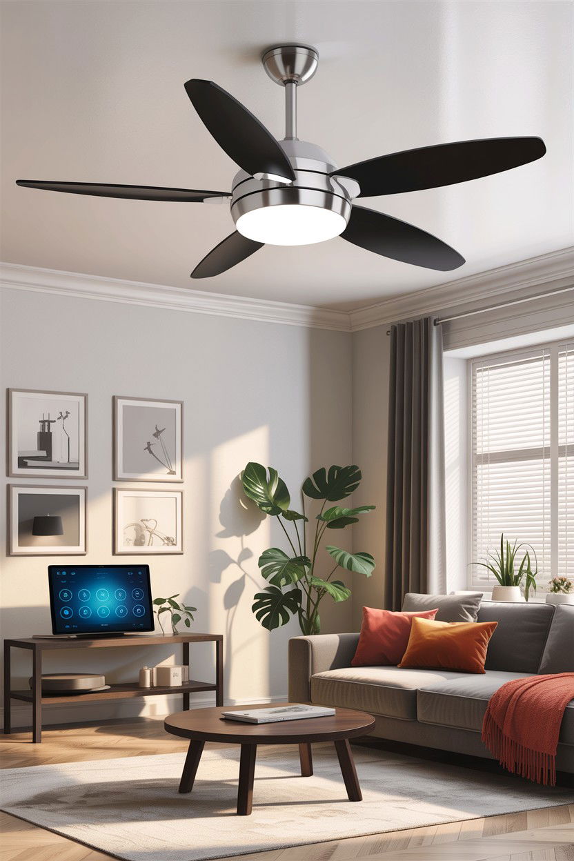 Smart ceiling fan - 30 living room fans