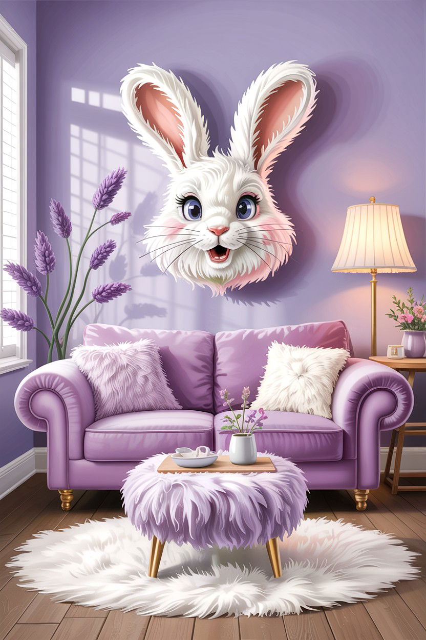 Soft Faux Fur Living Room - 30 faux fur living room ideas