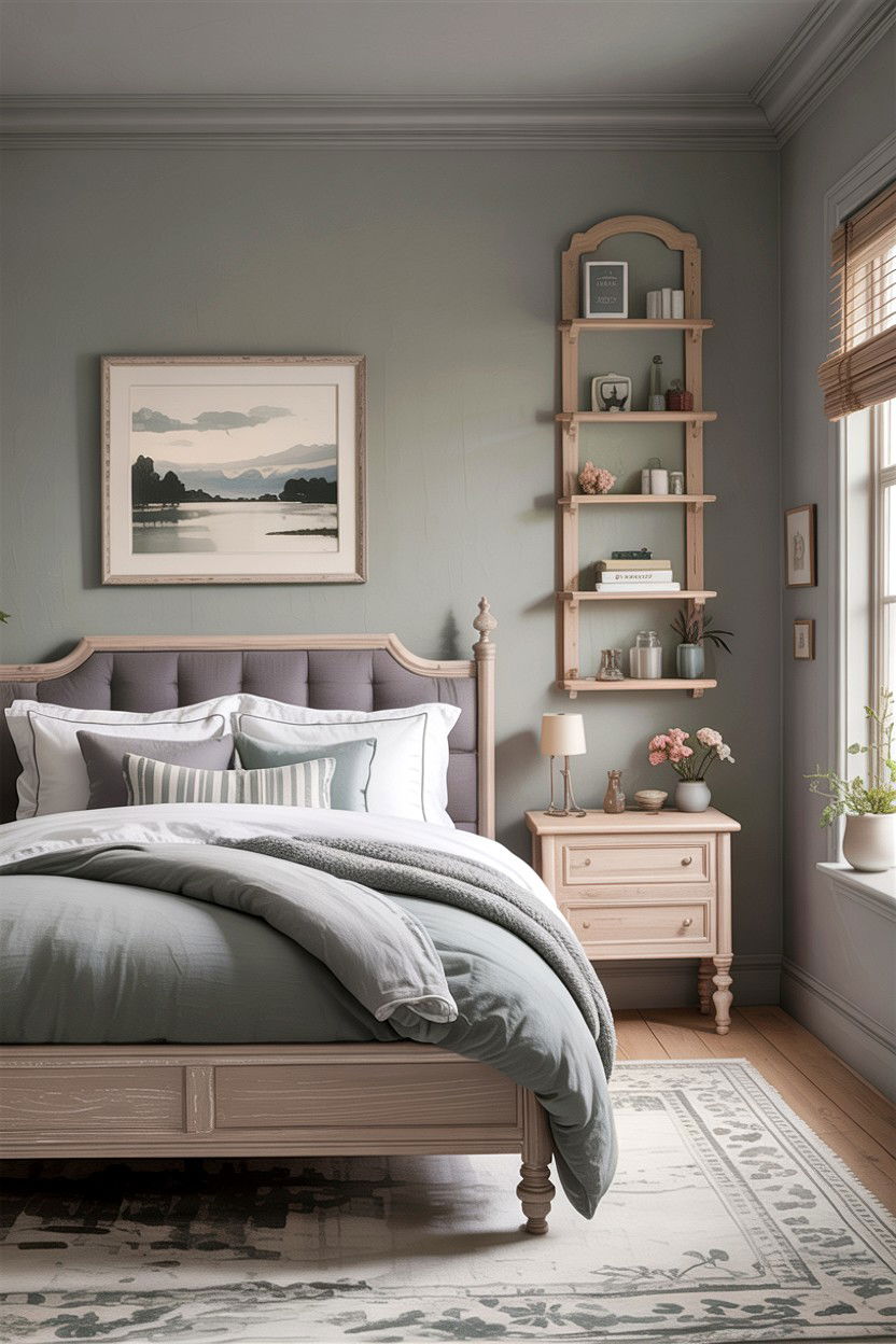 Soft Gray Bedroom - 30 California casual bedroom ideas