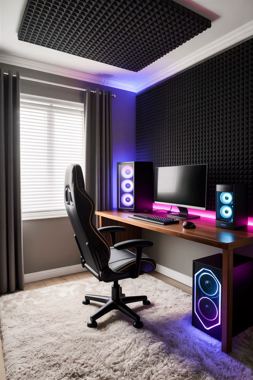 Soundproof Gaming Room Bedroom - 30 gaming bedroom ideas