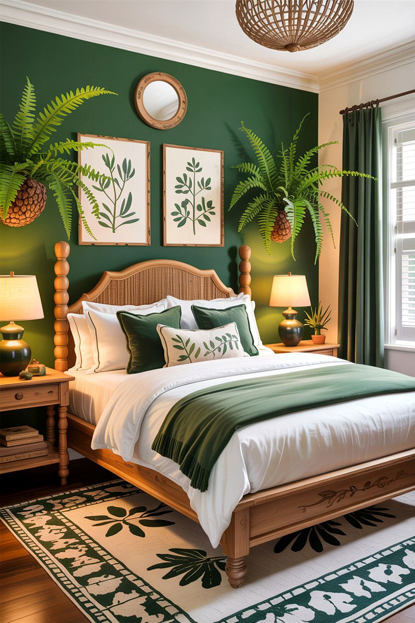 Southern garden bedroom - 30 Southern bedroom ideas