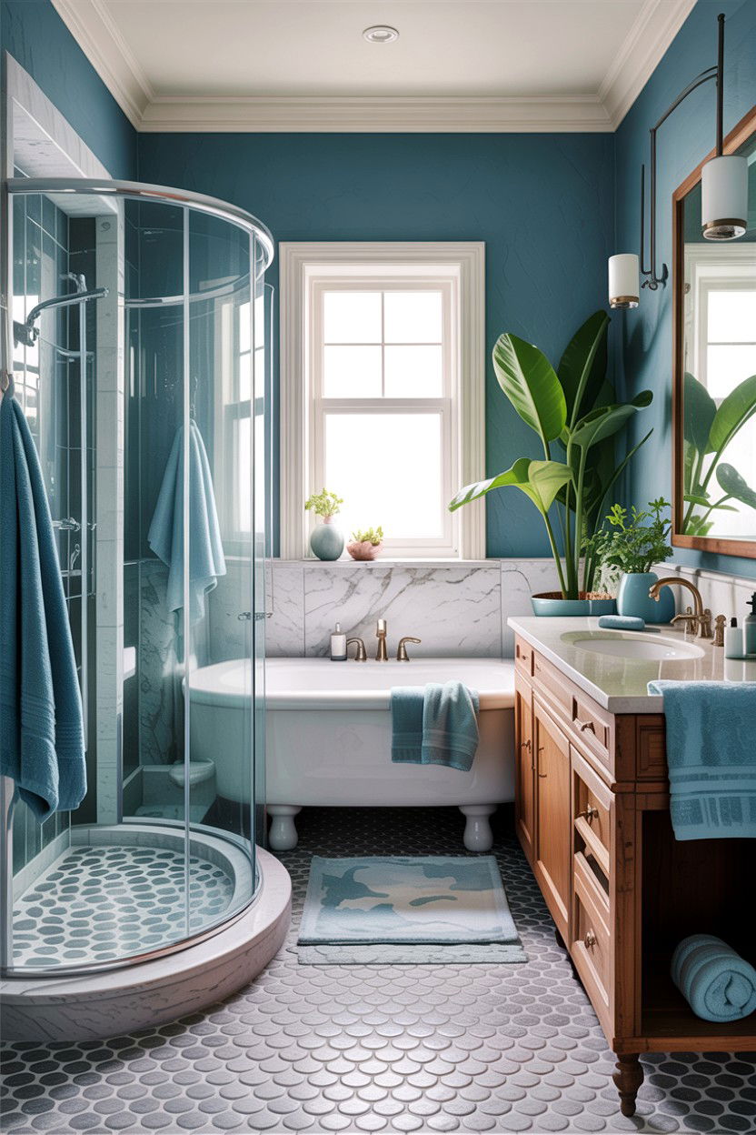 Spa Blue Bathroom Decor - 30 light blue bathroom ideas