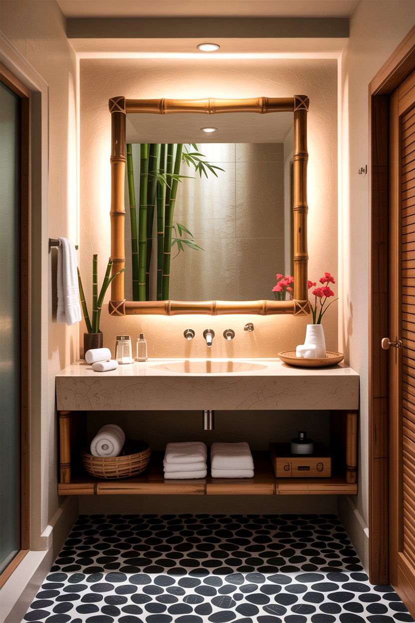 Spa style bathroom mirror - 30 backlit bathroom mirror ideas