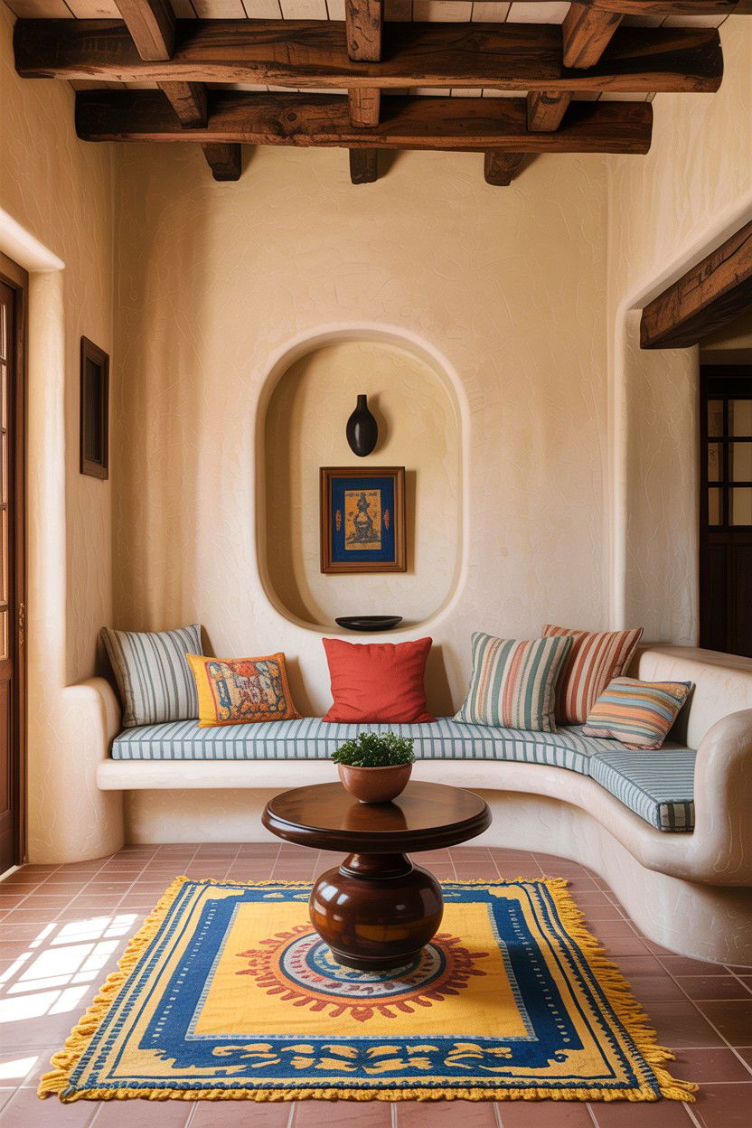 Spanish Adobe Living Room - 30 living room Spanish furniture ideas