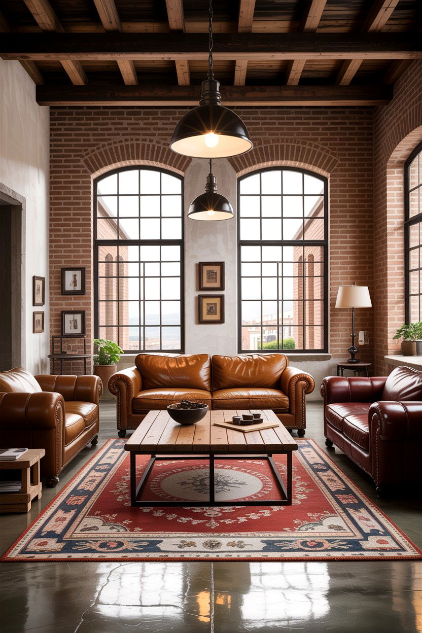 Spanish Industrial Living Room - 30 living room Spanish furniture ideas