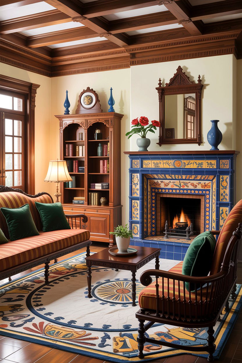 Spanish Revival Living Room - 30 living room Spanish furniture ideas