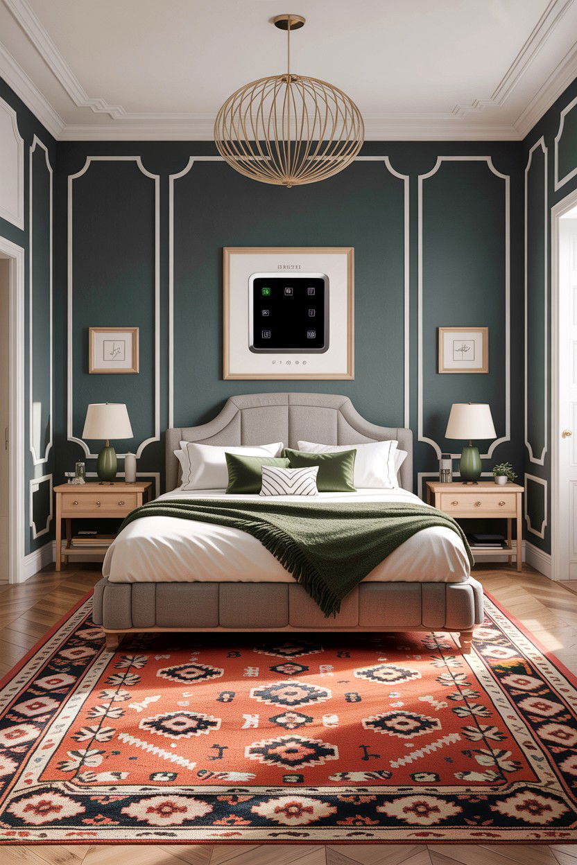 Square Thermostat Geometric Bedroom - 30 bedroom thermostats