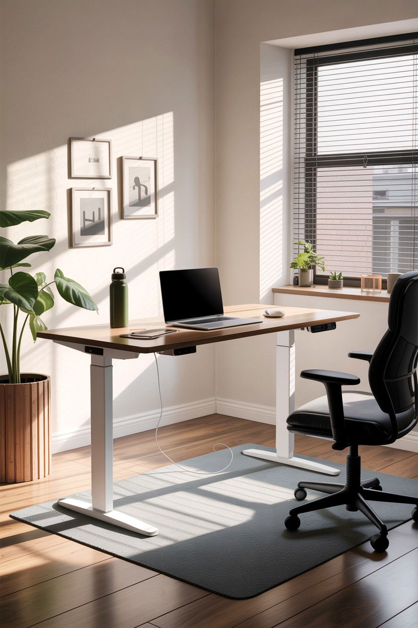 Standing Desk - 30 bedroom study desk ideas