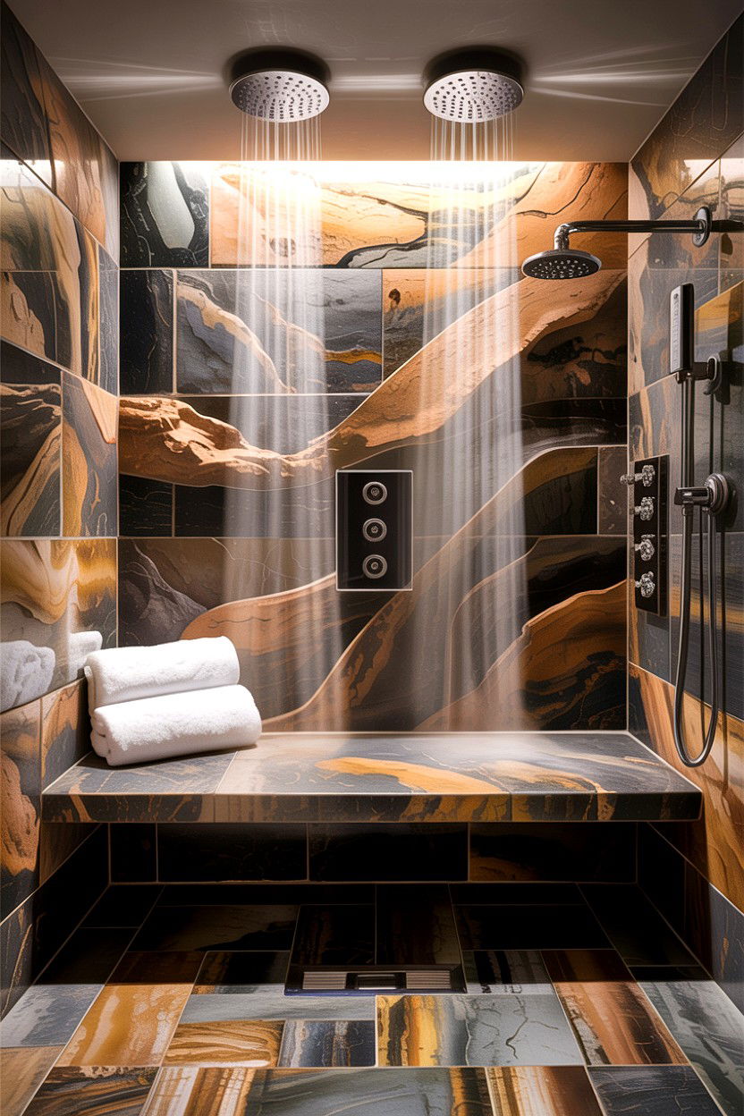 30 Bathroom Built-In Bench Ideas for Your Shower