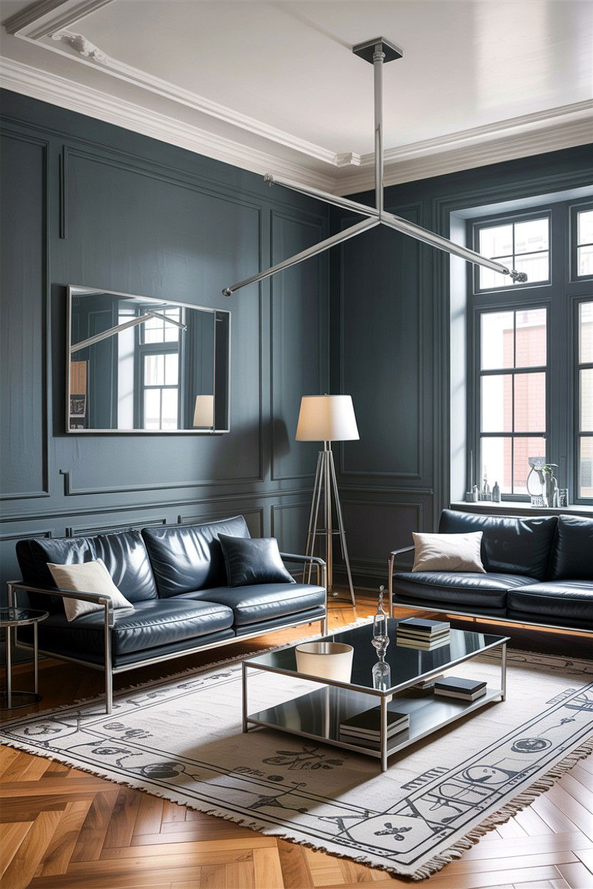 Steel Gray Living Room - 30 all gray living room ideas