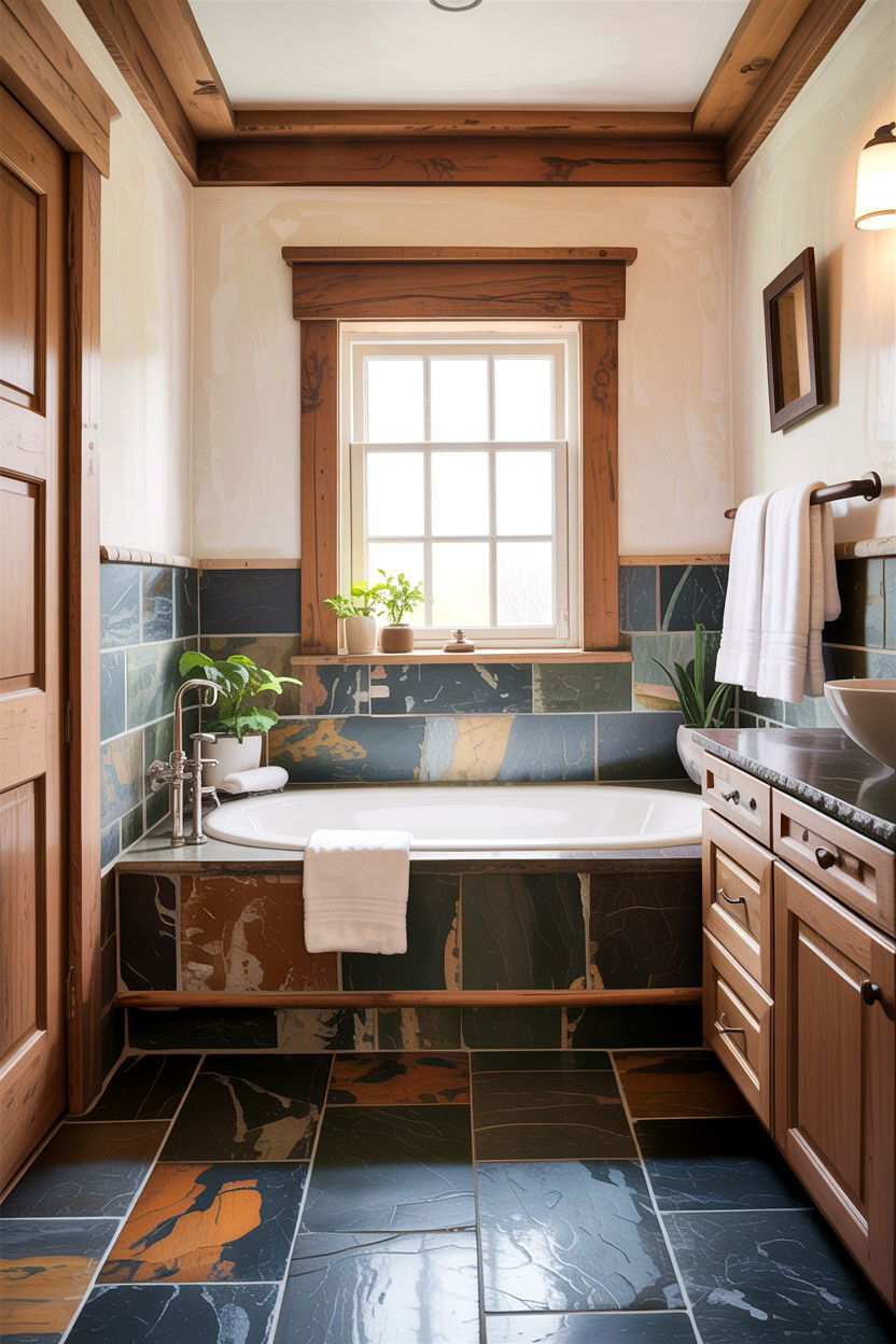 Stone Bathroom Baseboard - 30 bathroom baseboard ideas