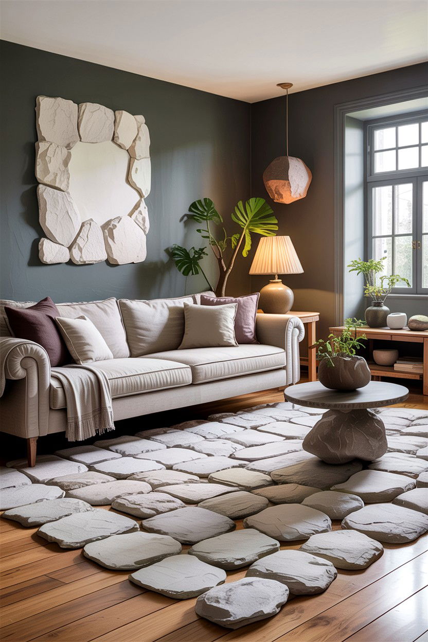 Stone Gray Living Room - 30 all gray living room ideas