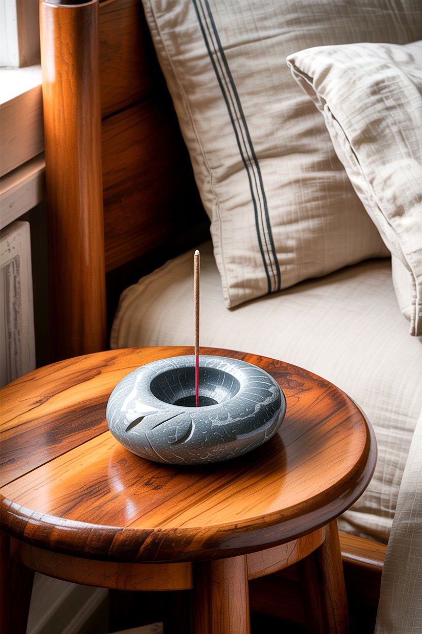 Stone Incense Holder - 30 bedroom incense holders