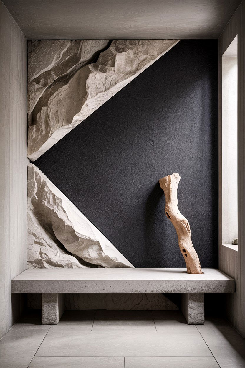 Stone abstract shape - 30 living room figurines