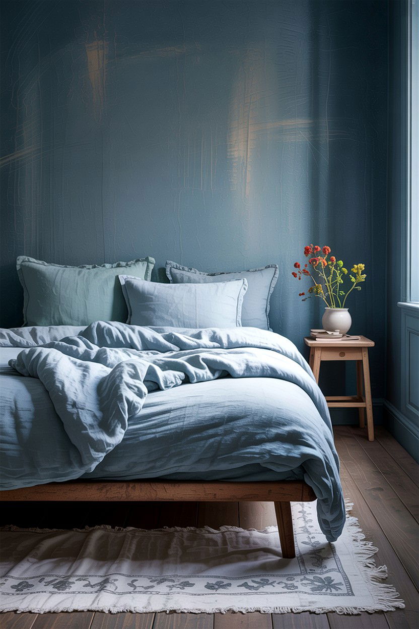 Stonewashed Linen Bedding - 30 bedroom linen bedding ideas