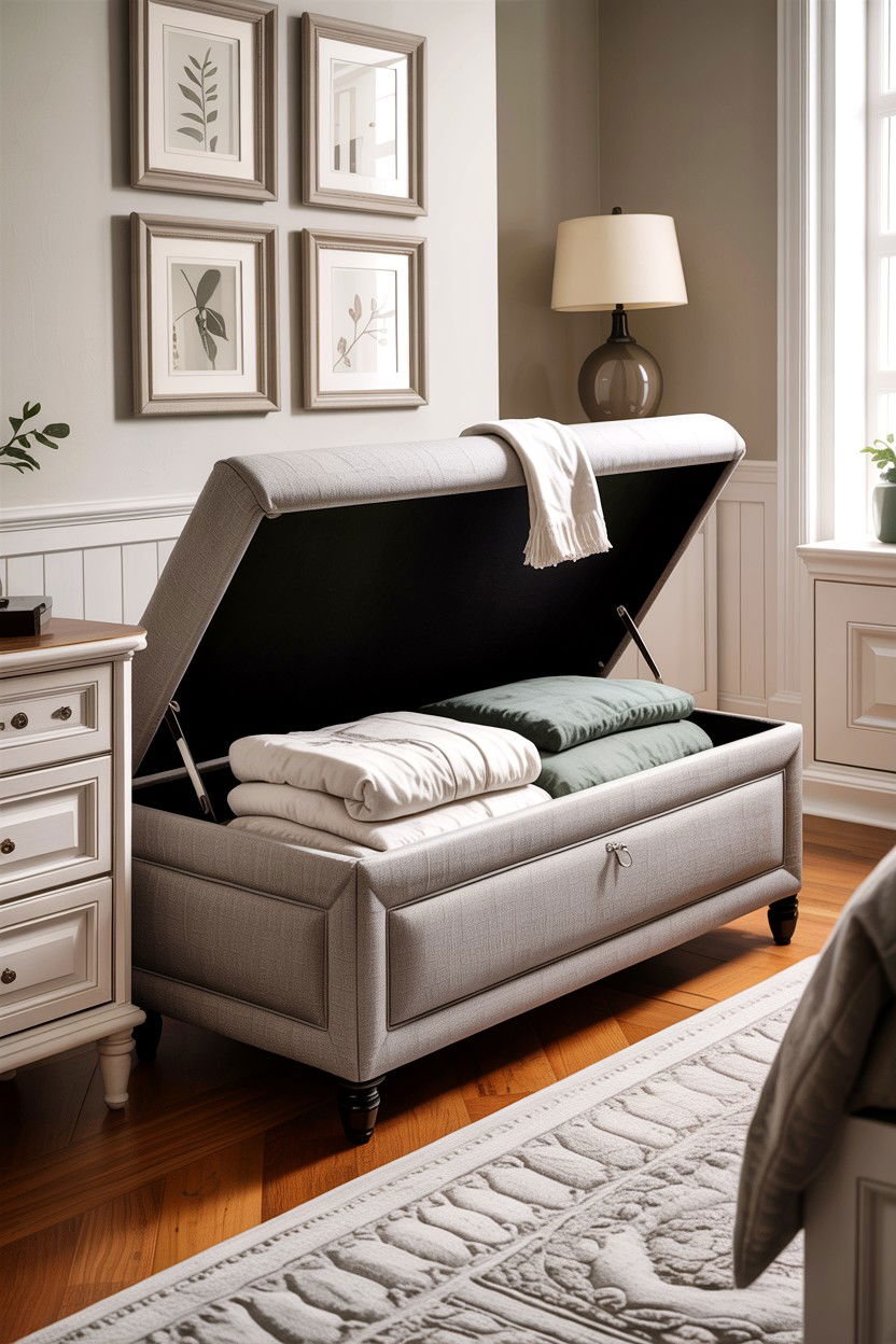 Storage Bedroom Bench - 30 bedroom upholstered benches