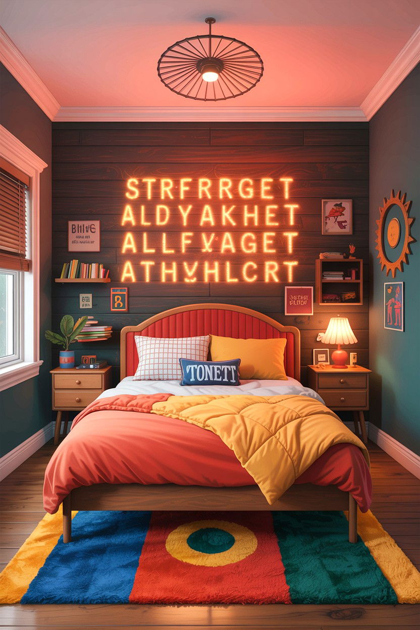 Stranger Things Bedroom - 30 character home bedroom ideas