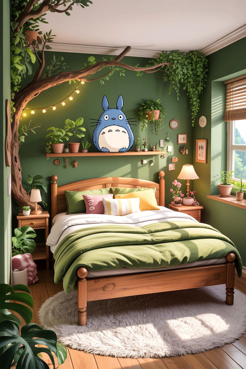 Studio Ghibli Bedroom - 30 character home bedroom ideas