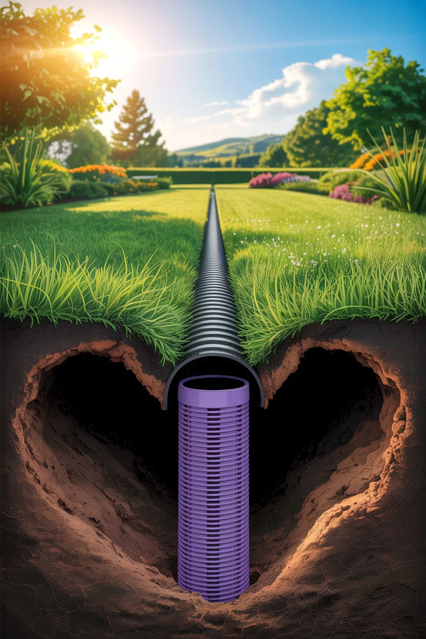 Subsurface irrigation system - 30 greywater bathroom ideas