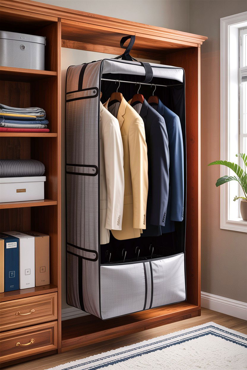 Suit Bag For Seasonal Storage - 30 bedroom suit bags