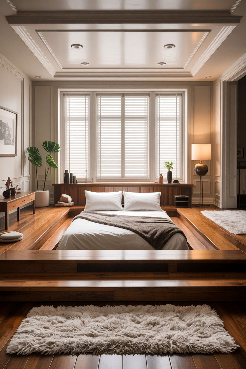 Sunken Bed Pit - 30 bespoke bedroom ideas