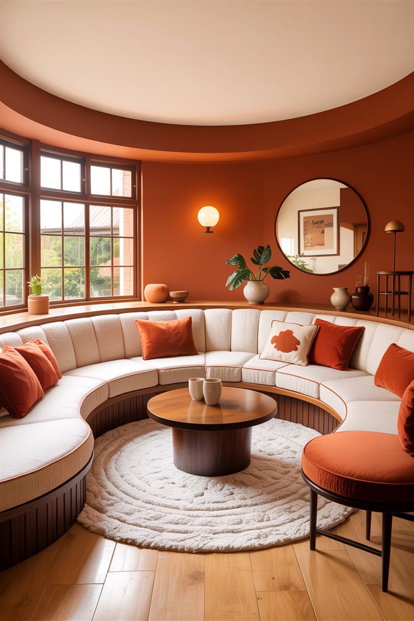 Sunken living room - 30 architect living room ideas