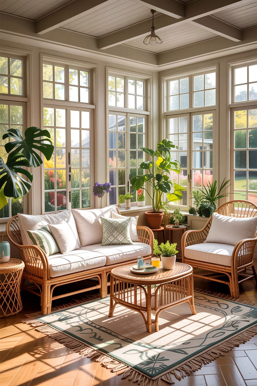 Sunroom Living Room - 30 easy living room ideas
