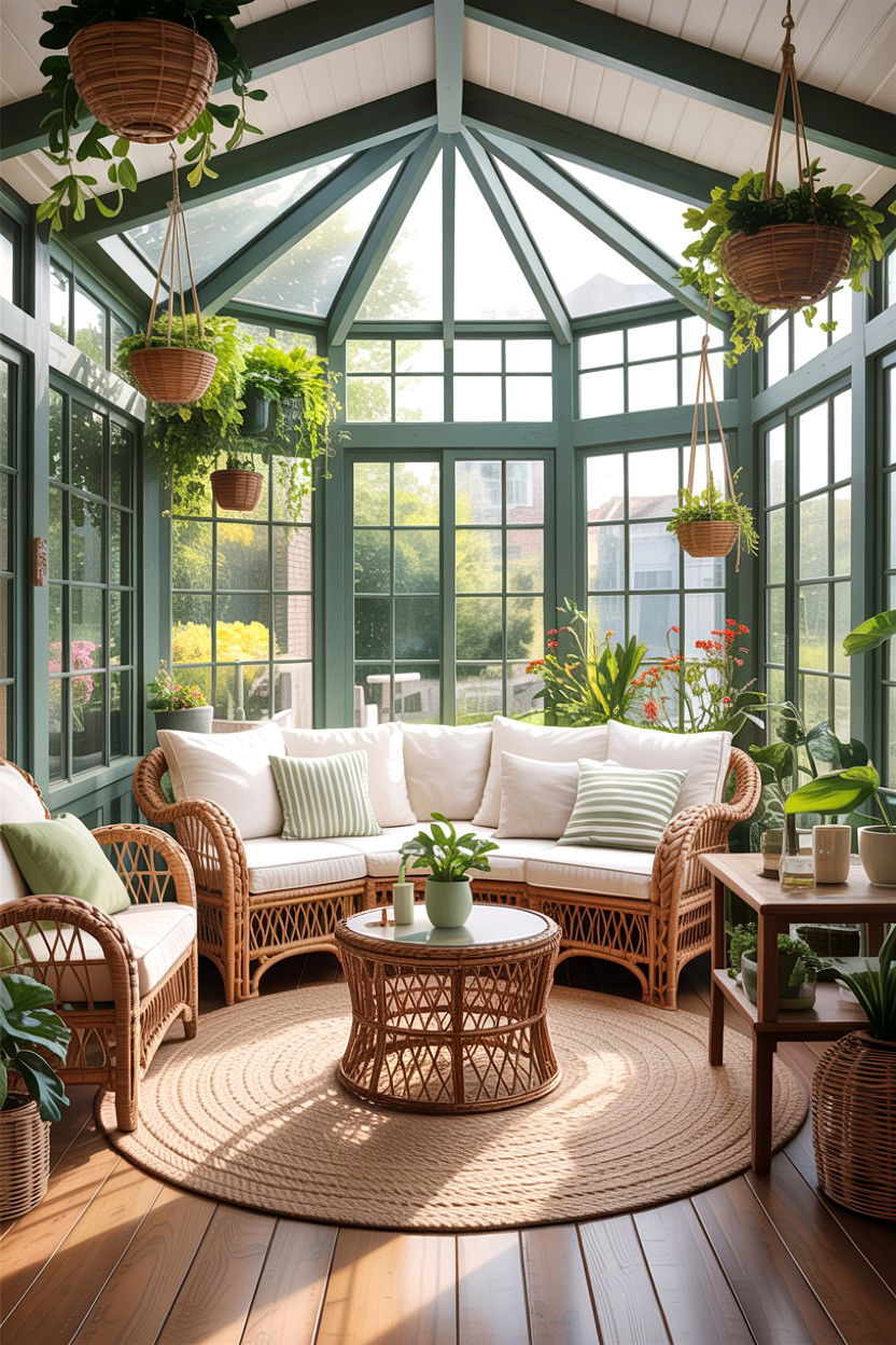 Sunroom living room - 30 family living room ideas