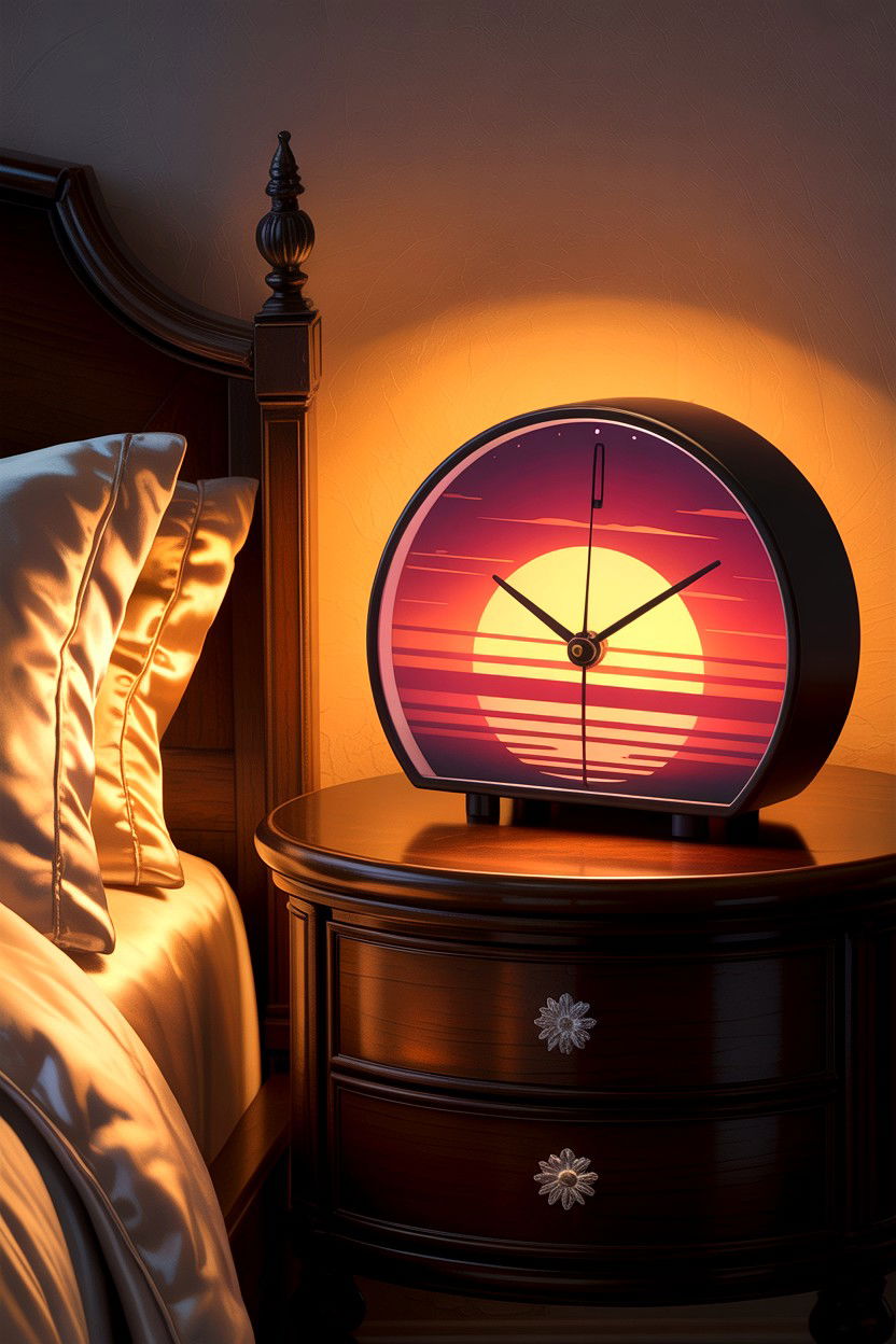 Sunset Simulation Alarm Clock - 30 bedroom sunrise alarm clocks