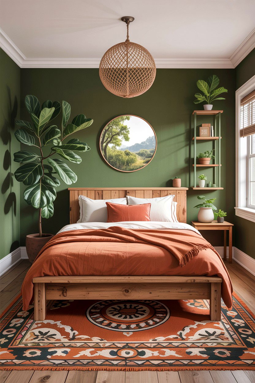 Sustainable Green Bedroom - 30 before and after bedroom ideas