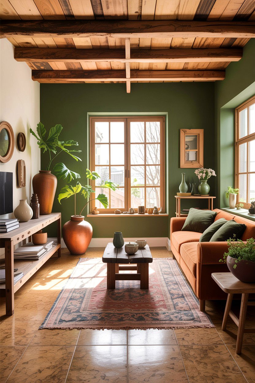 Sustainable materials - 30 architect living room ideas