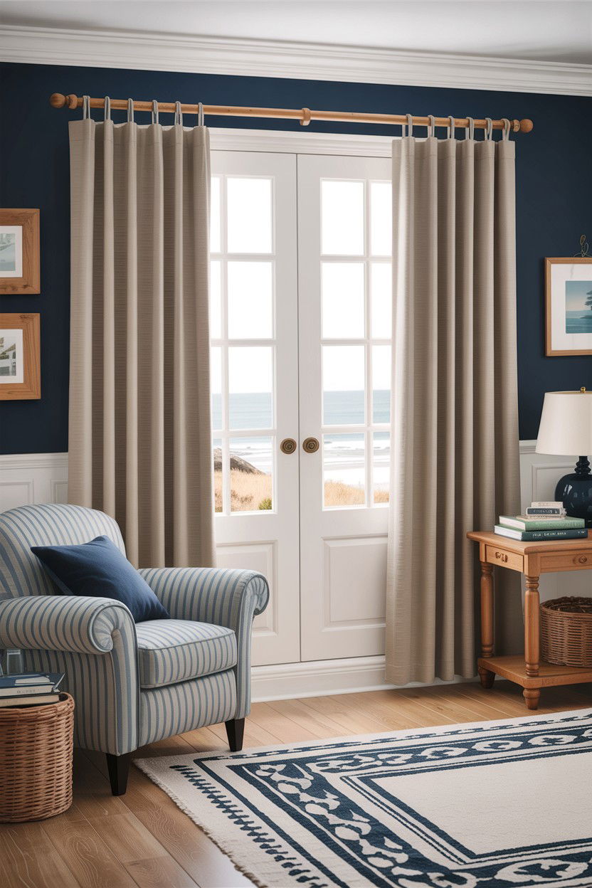 Tab top curtains - 30 living room curtains