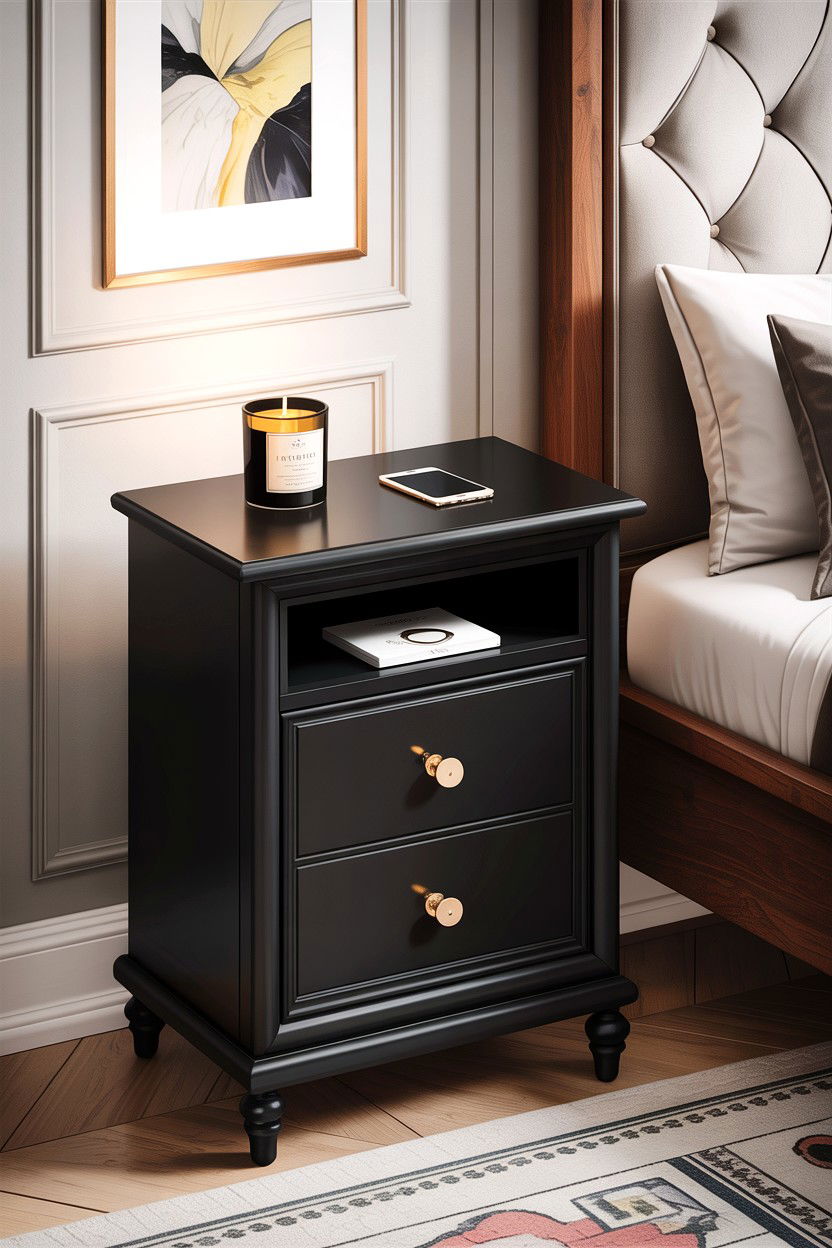 Tall Black Nightstand For Master Bedroom - 30 bedroom tall nightstands