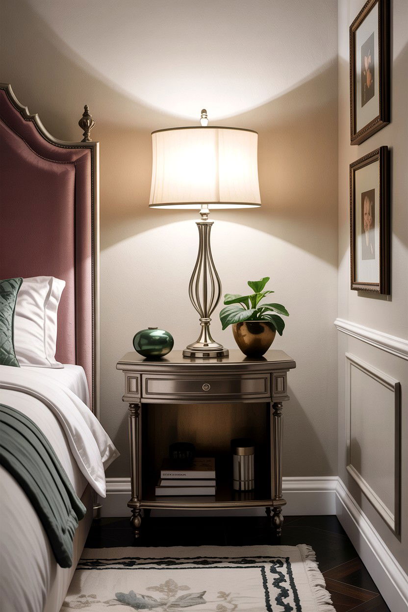 Tall Buffet Lamp - 30 bedroom bedside lamps