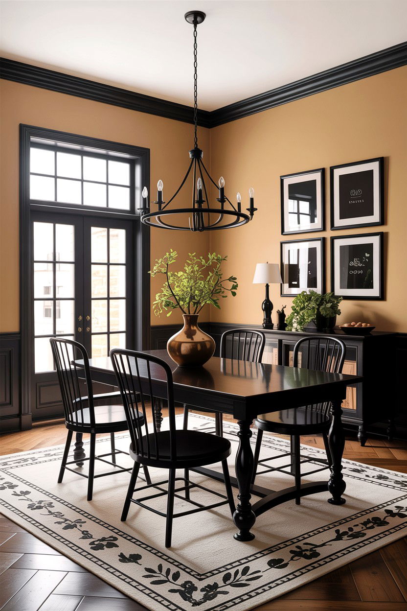 30 Tan Dining Room Color Schemes for a Welcoming Space