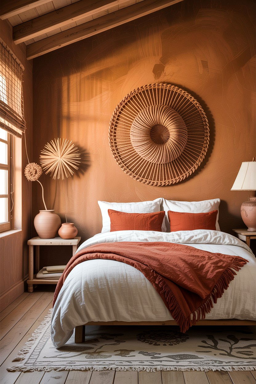 Tan and clay bedroom - 30 tan bedroom color schemes