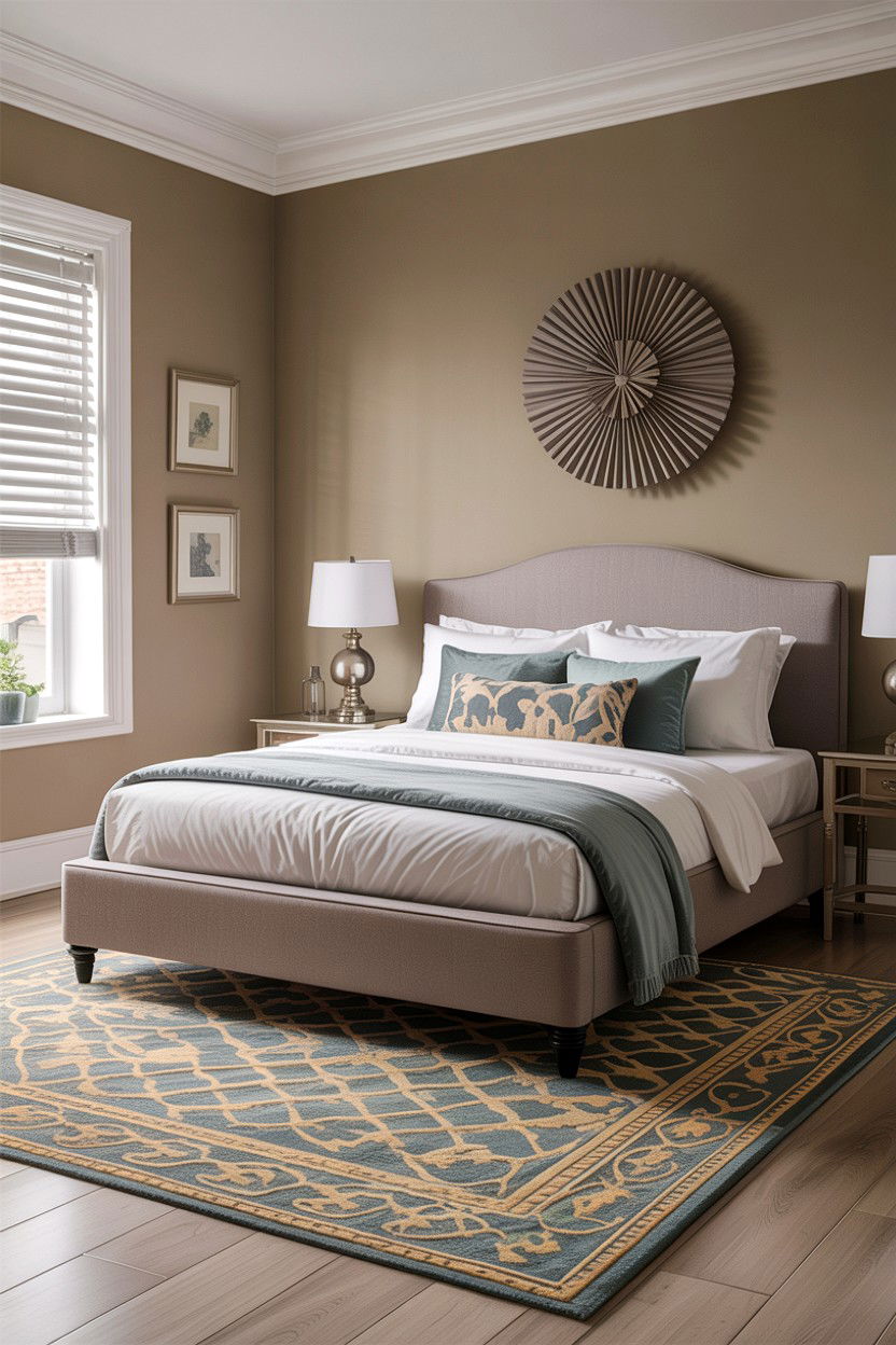 Tan and grey bedroom - 30 warm tan bedroom ideas