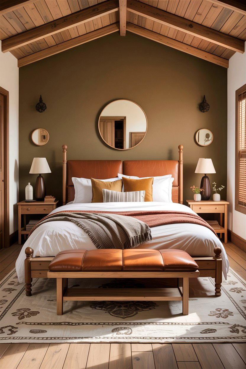 Tan and wood bedroom - 30 tan bedroom color schemes