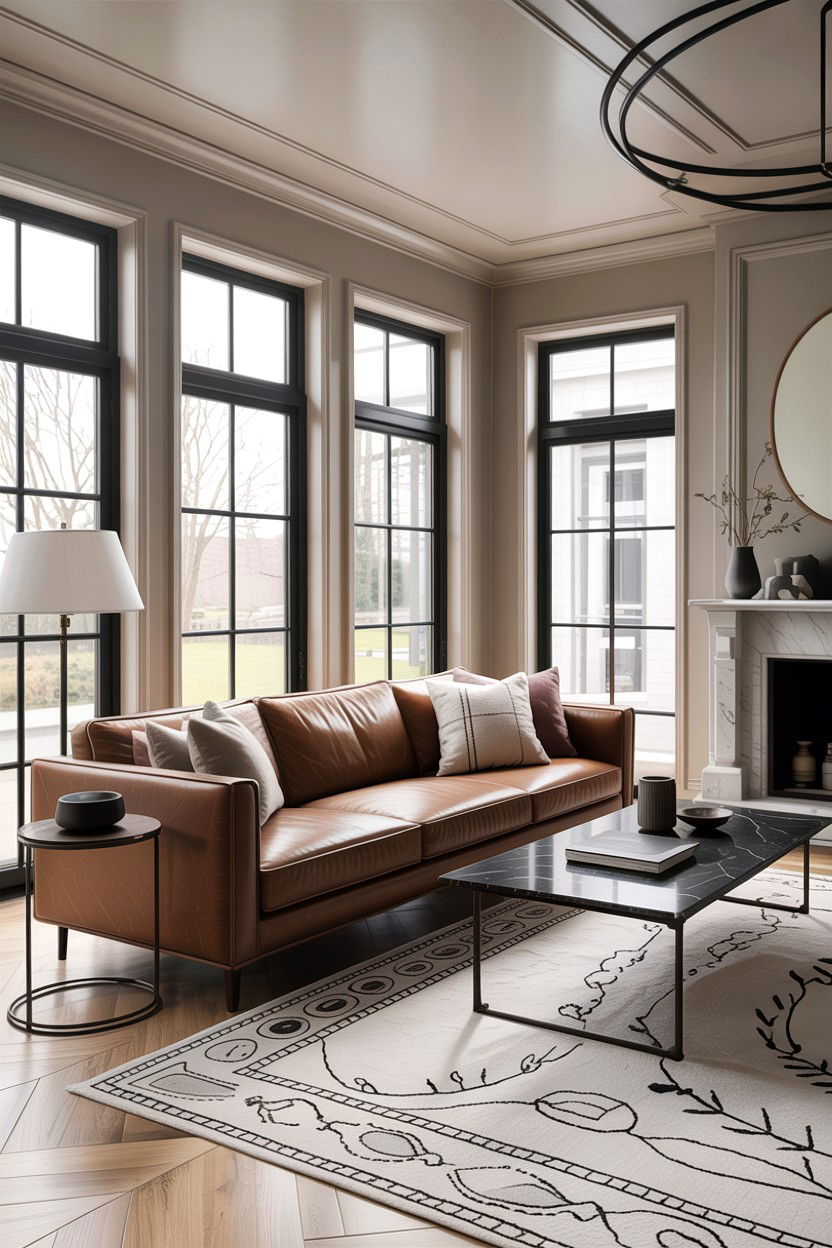 Taupe and black living room - 30 taupe living room color schemes