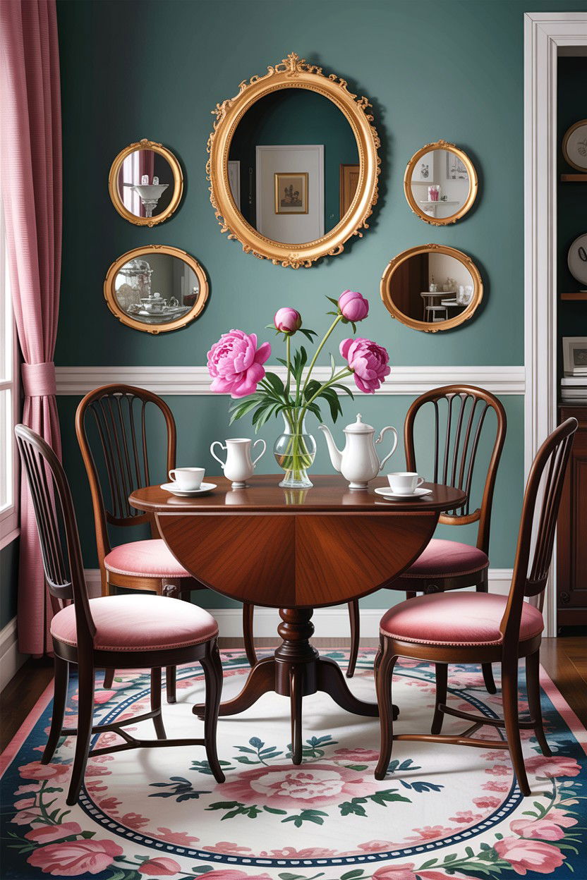 Tea Table Arrangement - 30 living room Edwardian furniture ideas