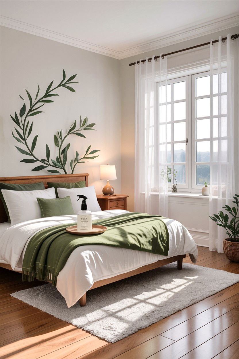 Tea Tree Bedroom - 30 bedroom aromatherapy ideas