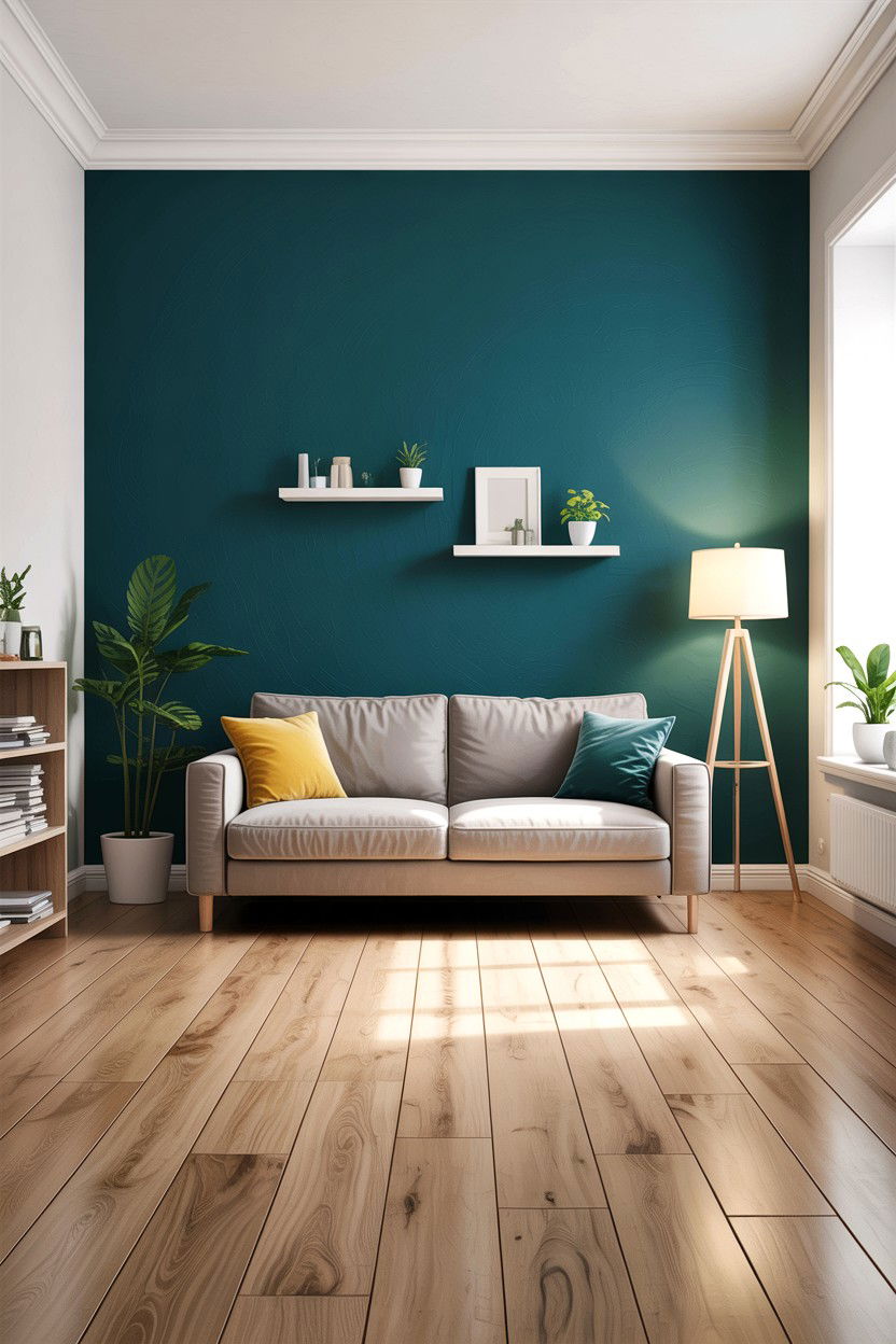 30 Scandinavian Teal Living Room Ideas to Inspire You