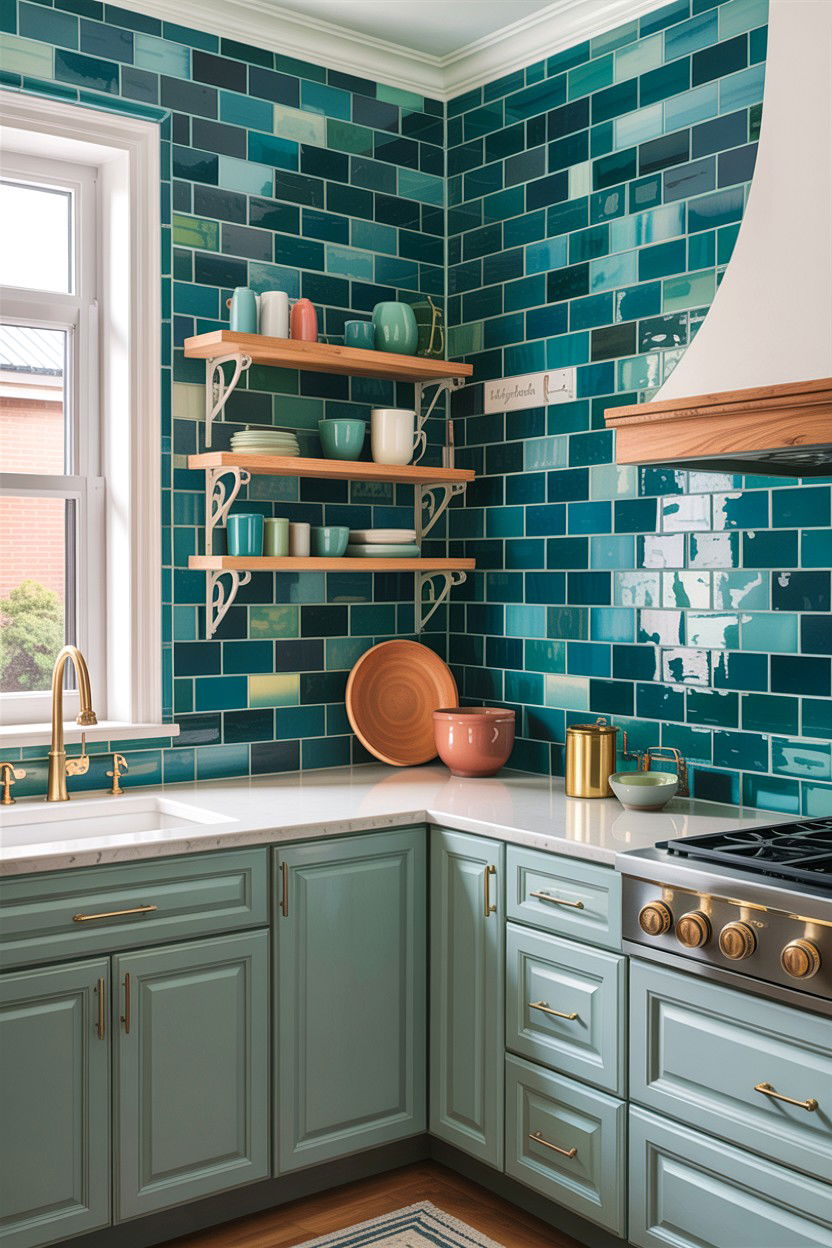 30 Teal Kitchen Decor Ideas to Brighten Your Home